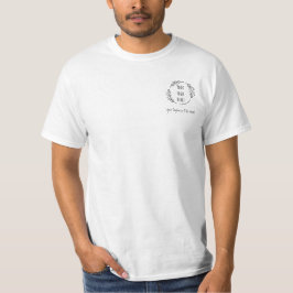 Anpassen der Logo-Schule für das Produktgeschäft T-Shirt