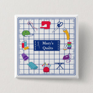 Anpassen der Schaltfläche Label-Quilt Button