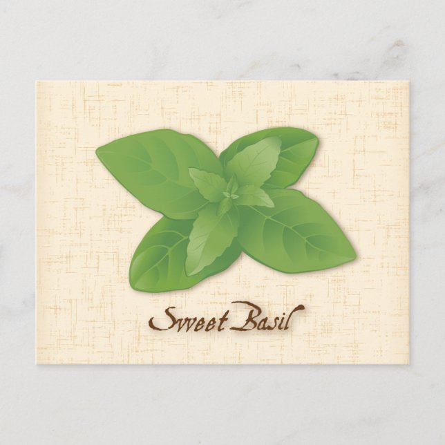 Anpassen der Sweet Basil Postkarte (Vorderseite)