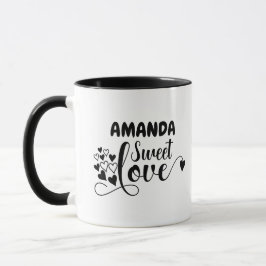 Anpassen der Sweet Liebe Heart Tasse