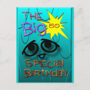 Anpassen des Alters Postkarte