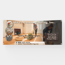 Anpassen des Anbieters von Bodeninstallationen Banner