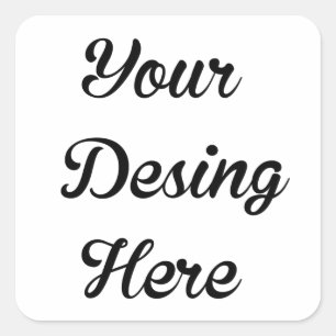 Anpassen des benutzerdefinierten Brautparty Quadratischer Aufkleber