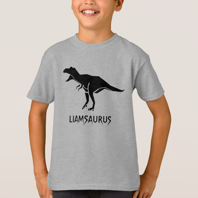Anpassen des Dinosaurnamens T-Shirt (Vorderseite)