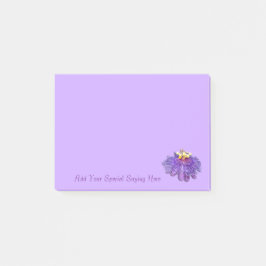 Anpassen des Editor für die exotische Lila Passion Post-it Klebezettel