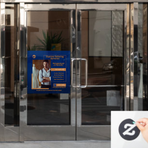 Anpassen des Händlergeschäfts Fensteraufkleber