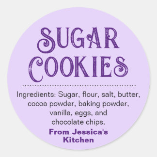 Anpassen des hausgemachten Etiketts HM001_27rdv2 Runder Aufkleber