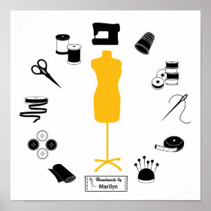 Anpassen des Label-Posters Poster