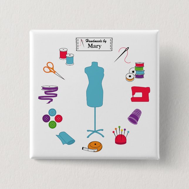 Anpassen des Labels Button (Vorderseite)