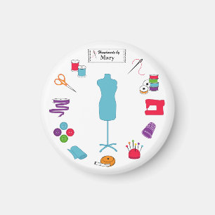 Anpassen des Labels Magnet