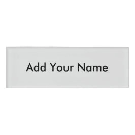 Anpassen des Name-Fotos oder eines Artworks Namenschild