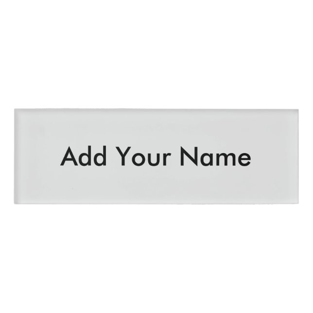 Anpassen des Name-Fotos oder eines Artworks Namenschild (Vorderseite)