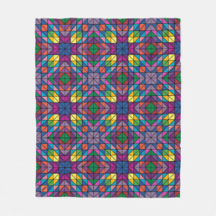 Anpassen des Namens Quilt-Musterfensters Fleecedecke