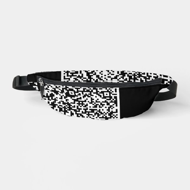 Anpassen des QR-Code-Scan-Fannerpakets - Farbe aus Bauchtasche (Vorderseite)