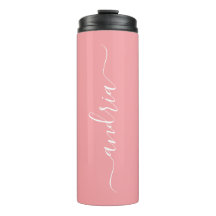 Anpassen des vertikalen weißen Skriptnamens, Peach