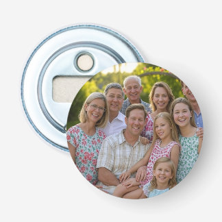 Anpassen des Wiedersehen-Fotos der Familie hinzufü Flaschenöffner