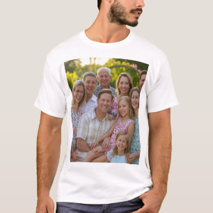 Anpassen des Wiedersehen-Fotos der Familie hinzufü T-Shirt