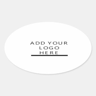 Anpassen - Design - Hinzufügen eines Logos Ovaler Aufkleber