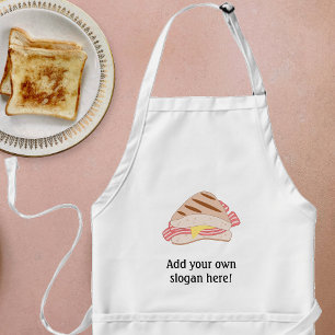 Anpassen dieser Bacon Sandwich-Grafik Schürze