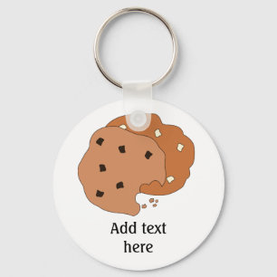 Anpassen dieser Cookies-Grafik Schlüsselanhänger