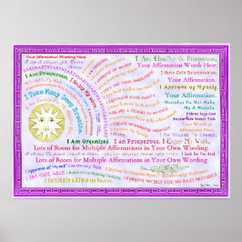 Anpassen dieser Sonnenaufgangsnachweis Poster