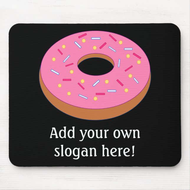 Anpassen dieses Ring Doughnut Graphic Mousepad (Vorne)