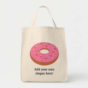 Anpassen dieses Ring Doughnut Graphic Tragetasche
