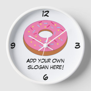 Anpassen dieses Ring Doughnut Graphic Uhr