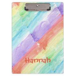 Anpassen eines nahtlosen Wasserfarbmusters Klemmbrett