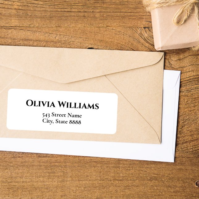 Anpassen einfacher schwarzer Text in elegantem Wei (Von Creator hochgeladen)