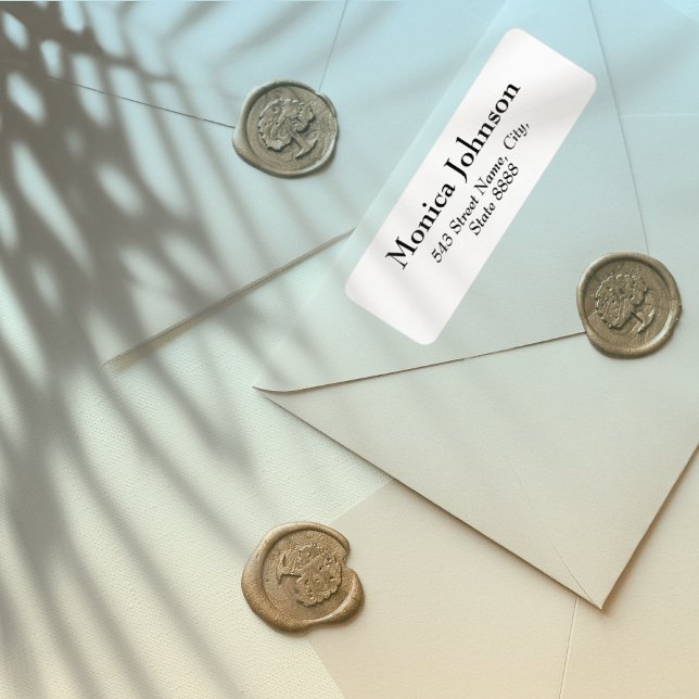 Anpassen einfacher schwarzer Text in elegantem Wei (Von Creator hochgeladen)