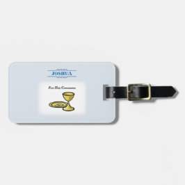 Anpassen, Erster Kommunion Körper und Blut Gepäckanhänger