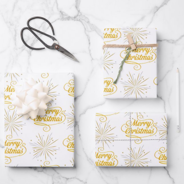 Anpassen Geschenkpapier Set (Vorderseite)