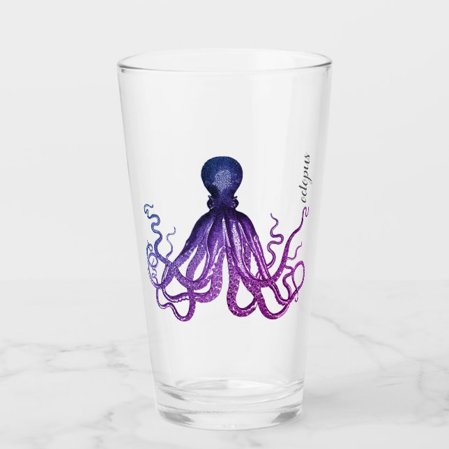 Anpassen großer Tumbler - Octopus Miami (Vorderseite)