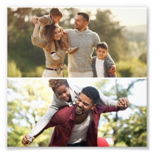 Anpassen Ihrer eigenen 2-FotoCollage Fotodruck