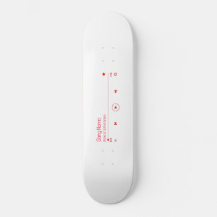 Anpassen Ihrer Lieblingsmusik Skateboard