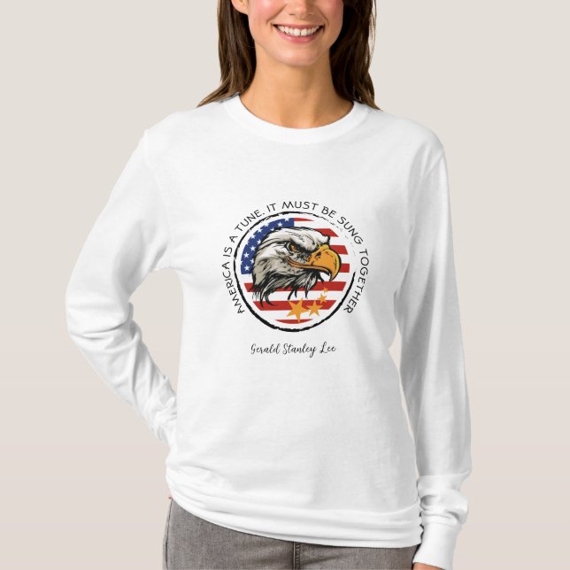 Anpassen Ihres American Eagle Designs T-Shirt (Vorderseite)