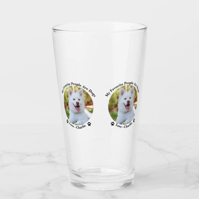 Anpassen Ihres eigenen Personalisierten Fotos und  Glas (Vorderseite)