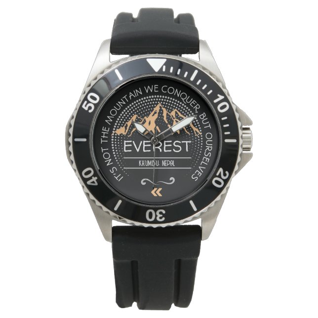 Anpassen Ihres MOUNTAIN-Designs Armbanduhr (Vorderseite)