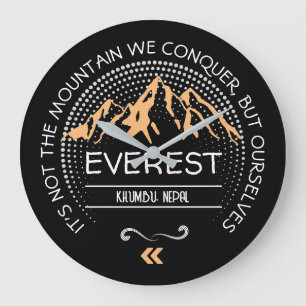 Anpassen Ihres MOUNTAIN-Designs Große Wanduhr