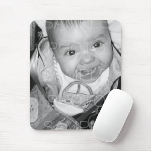 Anpassen Ihres Schwarz-weißen Fotos Mousepad
