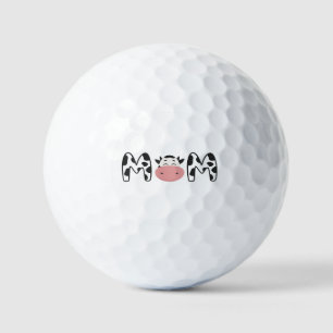 Anpassen: Kuh-Mutter des Geburtstagsmädchens Farm Golfball