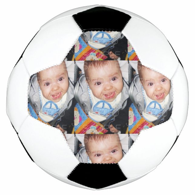 Anpassen mit Ihrem Foto Fußball (Vorderseite)