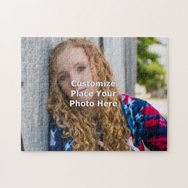 Anpassen mit Ihrem Foto Jigsaw Puzzle (Horizontal)