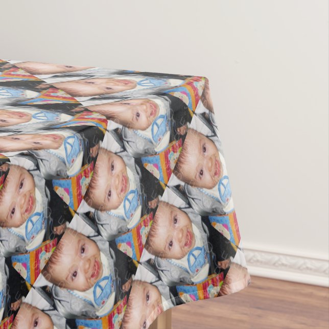 Anpassen mit Ihrem Foto Tischdecke (Beispiel)