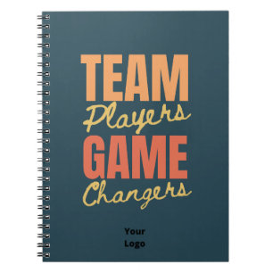 Anpassen mit Logo-Teamwork-Office-Geschäft Notizblock