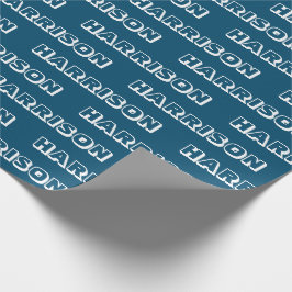 Anpassen mit Name, Text, Geburtstagsgeschenk Geschenkpapier