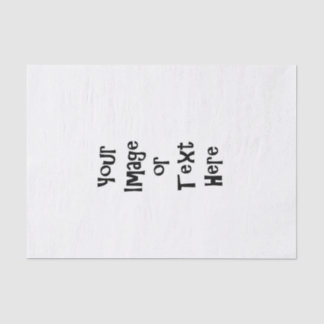 Anpassen mit personalisierten Bildern und Texten Seidenpapier