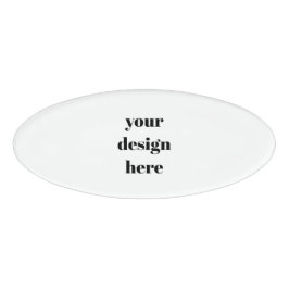 Anpassen Namenschild