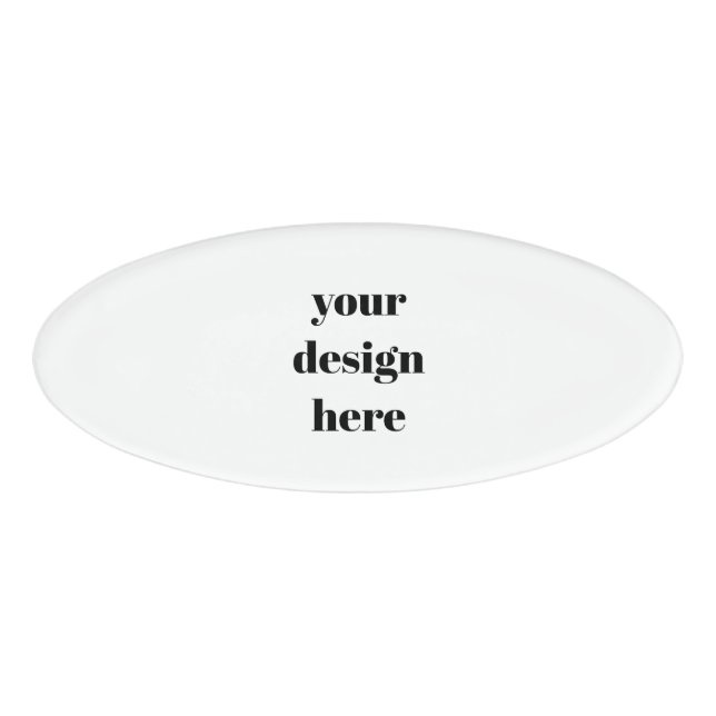 Anpassen Namenschild (Vorderseite)